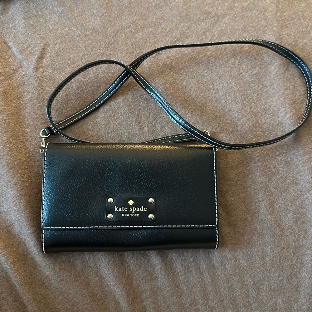 Kate Spade Natalie Wellesley Crossbody Flap Clutch Bag